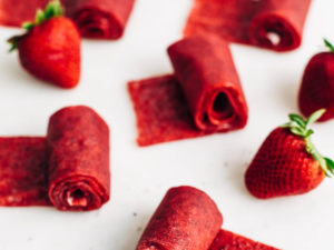 Strawberry Fruit Roll Ups - Flannerys