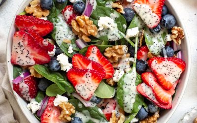 Spinach Berry Salad-5